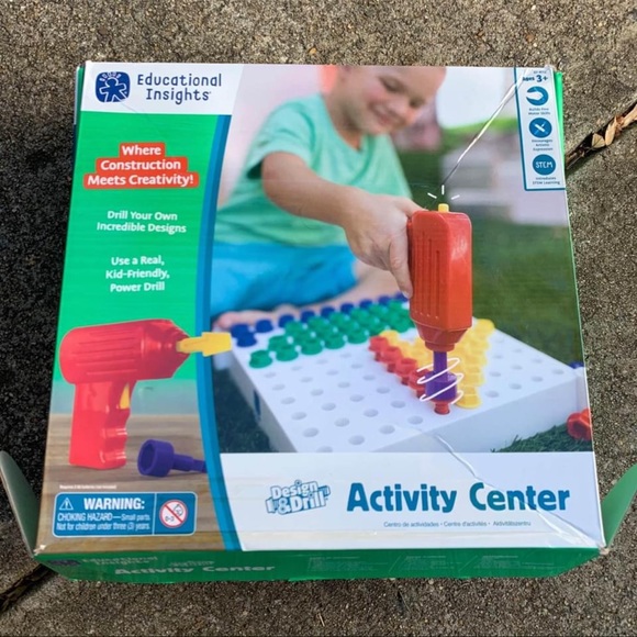 Toys Stem Drill Activity Center Educational Toy Poshmark